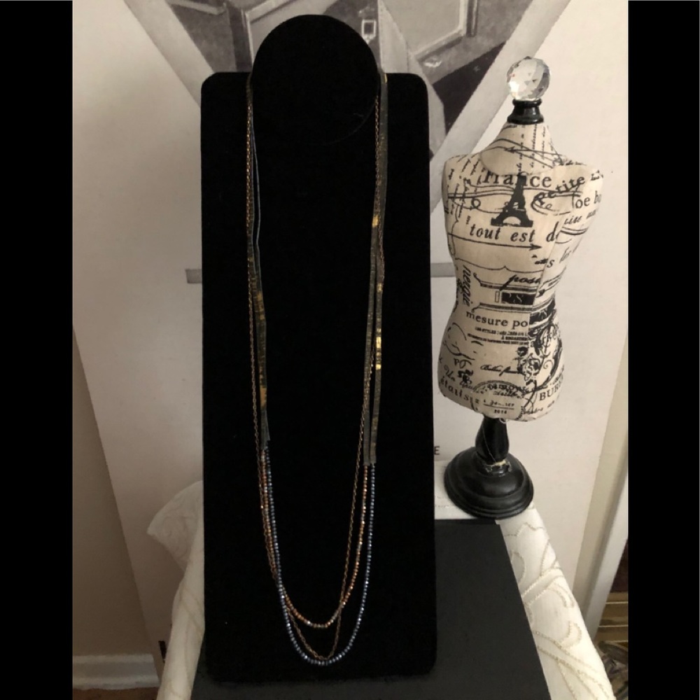 Multi strand necklace